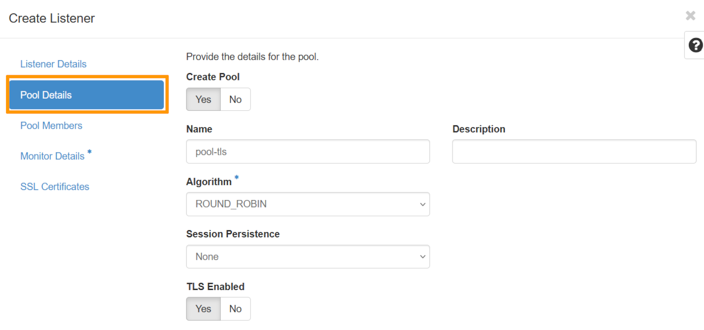 listeners https pool details