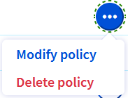 Edit a policy
