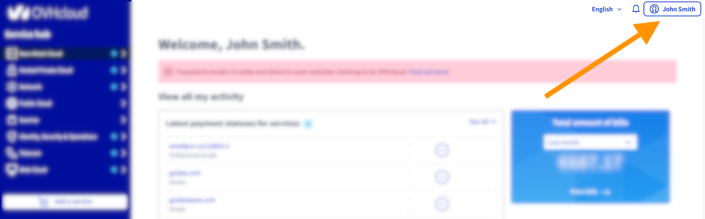 área de cliente - mi cuenta