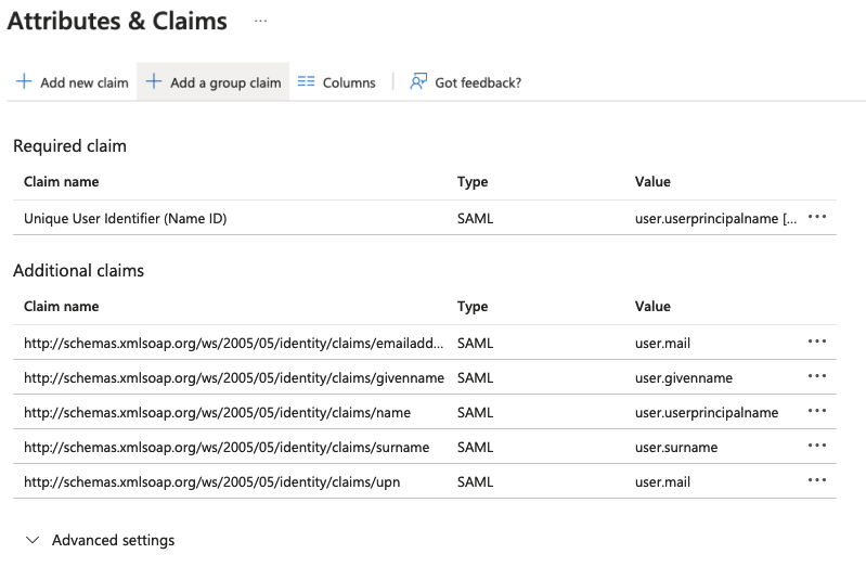 Entra ID SSO Schritt 10