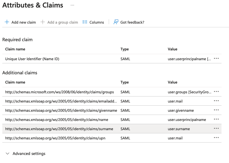 Entra ID SSO Schritt 12