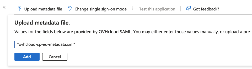 Entra ID SSO Schritt 5