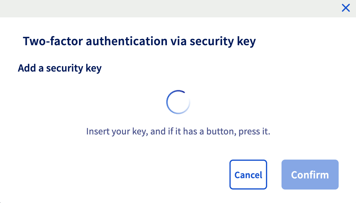2FA securitykey
