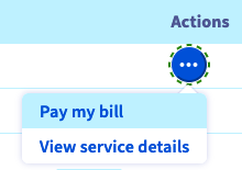 Pay a bill