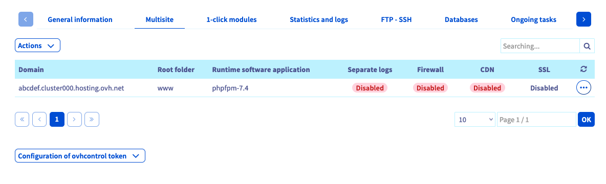 Associer Ruby à un multisite