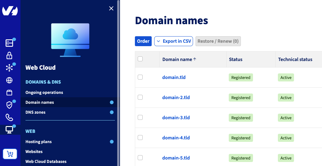 Domain Names