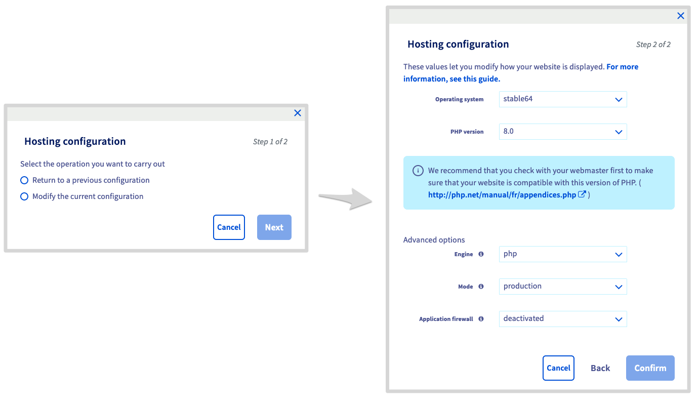 hostingconfiguration