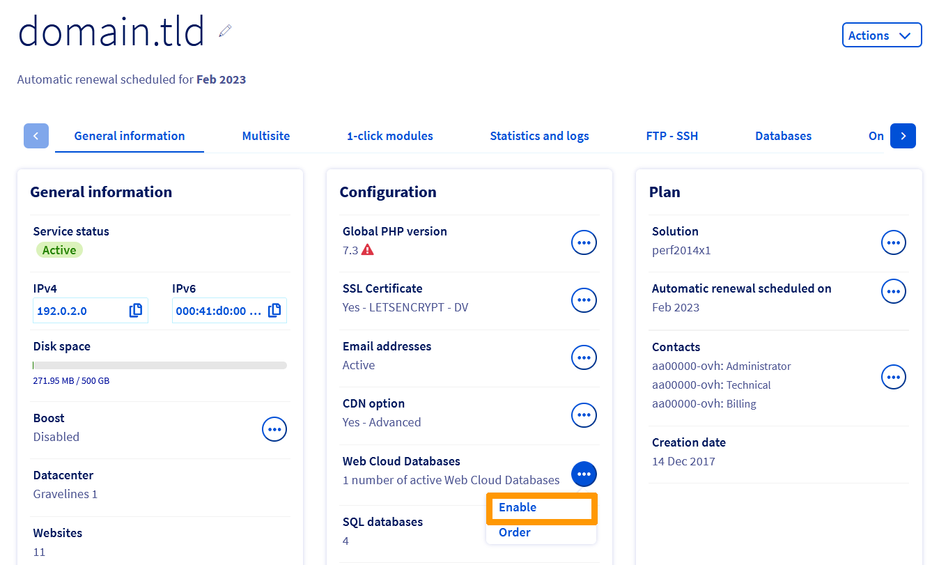 Informazioni generali