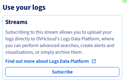 Logs Data Platform