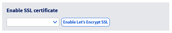 SSL Let's Encrypt