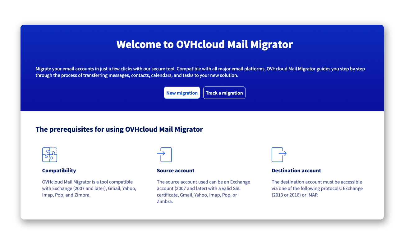 Zimbra - Migrate an MX Plan email account - OVHcloud Documentation
