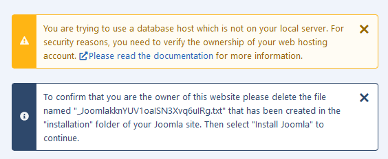 Joomla instalação step 3-1