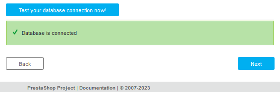 PrestaShop instalação step 6-1