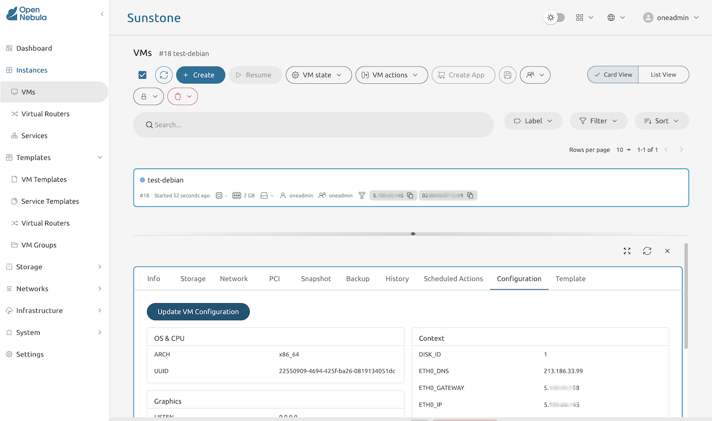user guide check vm 1