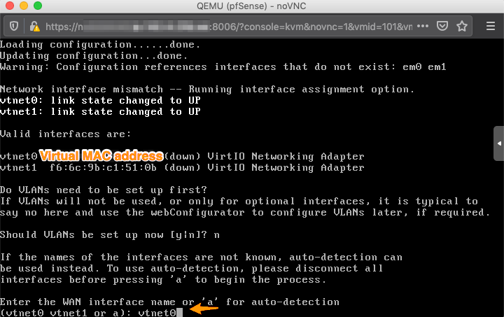 Configuration pfSense 3