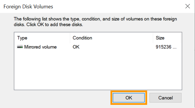 Gestione dischi Windows