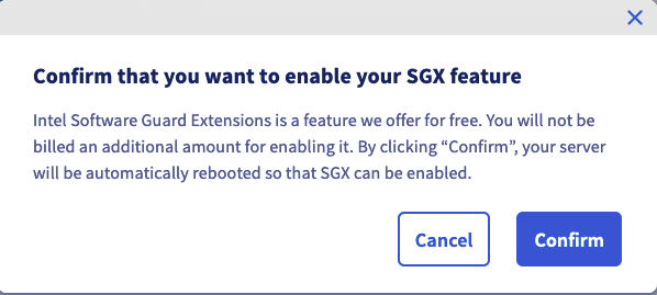 SGX aktivieren