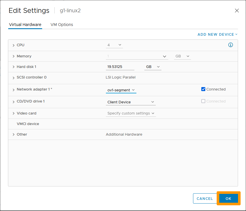 03 Connect Network Card to Segment 04