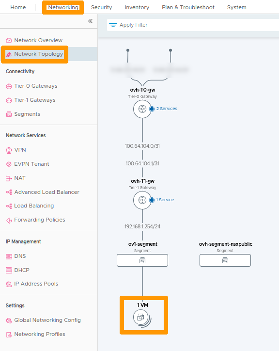 04 display network topology with one segment and one vm 01