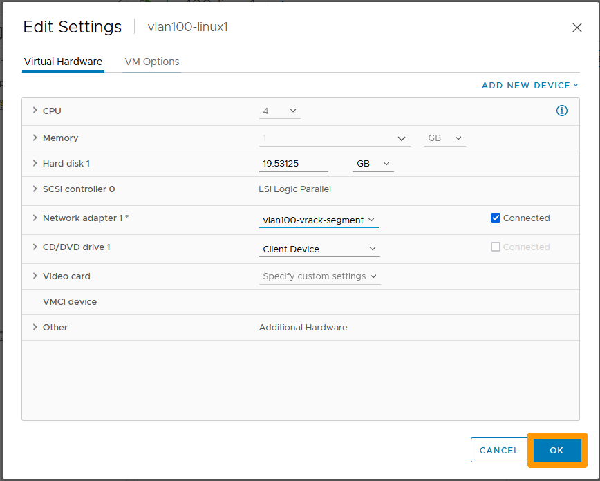 08 connect VM to VLAN segment 04