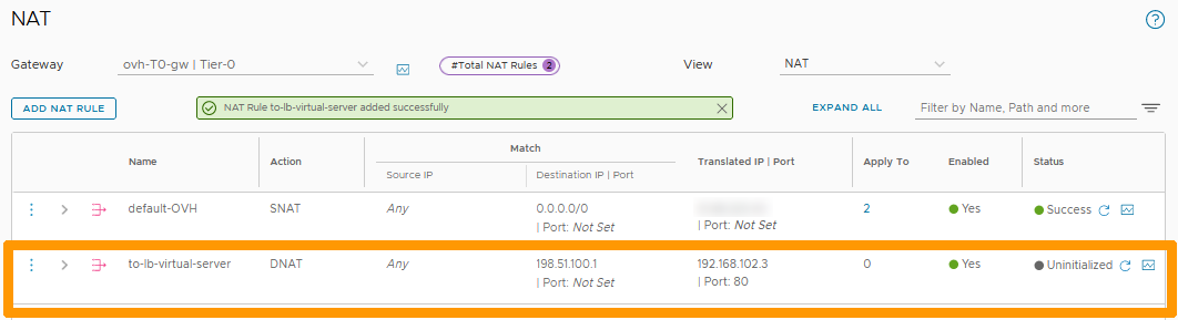 07 ADD DNAT TO VIRTUAL SERVER 03