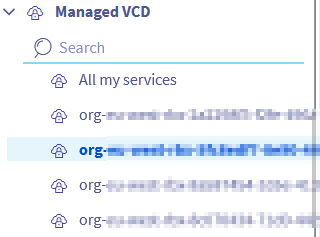 Managed Public VCF as-a-Service organization