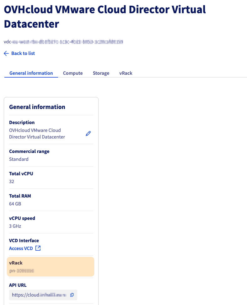 Public VCF as-a-Service vRack attached