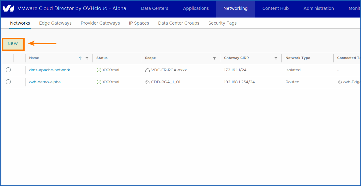 Public VCF as-a-Service Networking Network 00