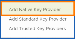 Native Key Provider