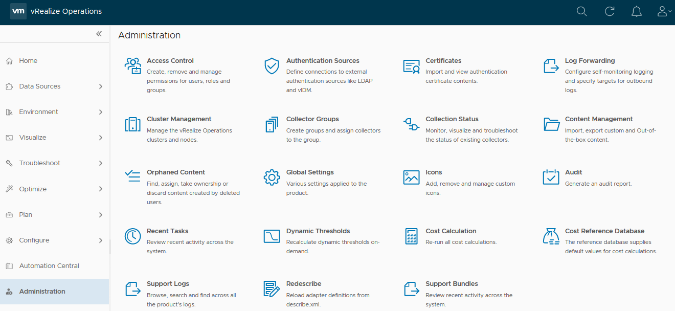 section administration