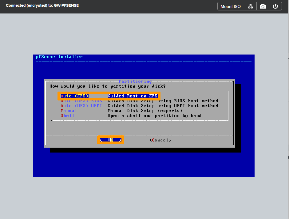 pfsense Installation 04