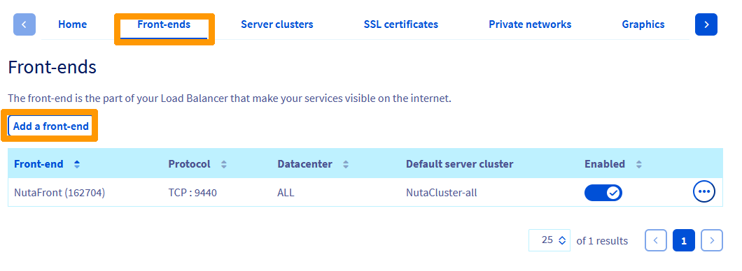 01 Add ssh PE on Load Balancer 10