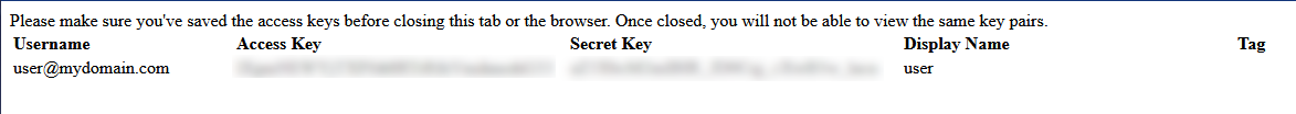 05 Create Access Keys 06