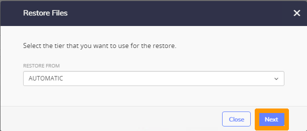 Restore FILES 02