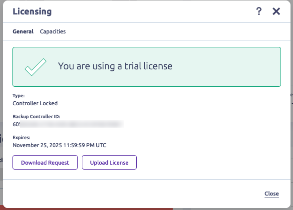 Activate a HYCU license