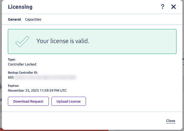 Activate a HYCU license