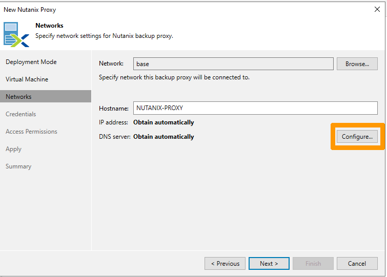 Addon Cluster Nutanix to Veeam 15