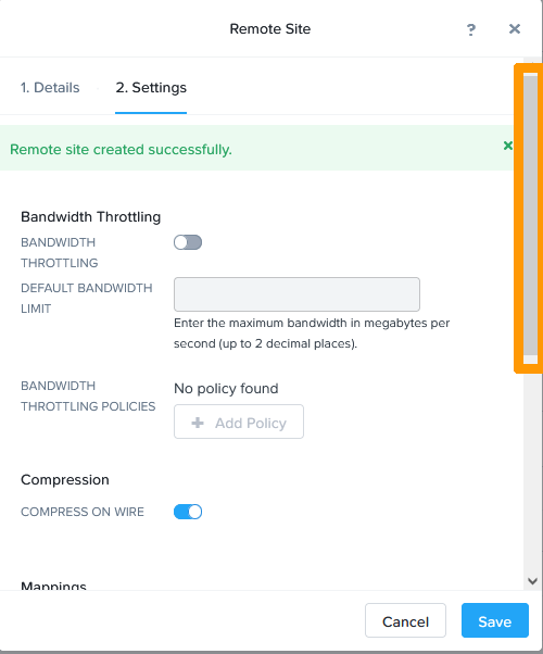 02 Create Remote Site From Canada06