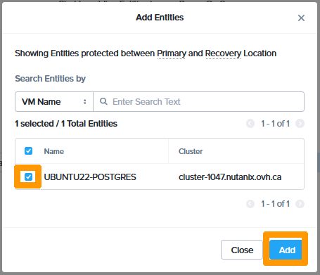 Create Recovery Plan 05