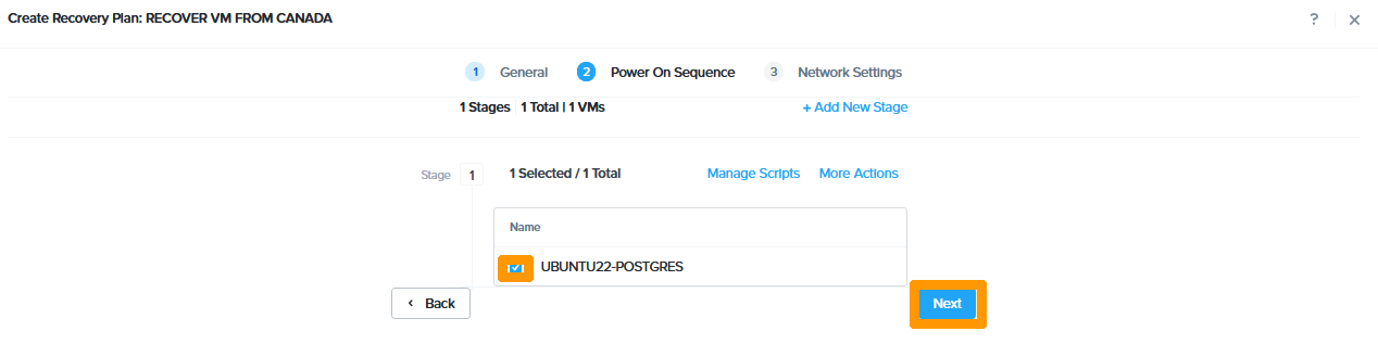 Create Recovery Plan 06