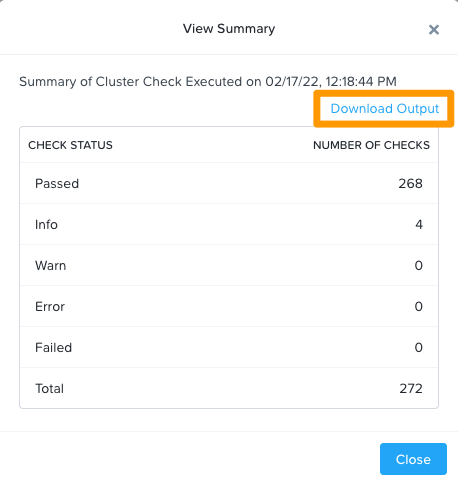 Nutanix Cluster Check