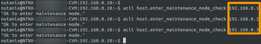 Checking nodes state