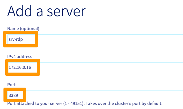 Configure Load Balancer 05 RDP