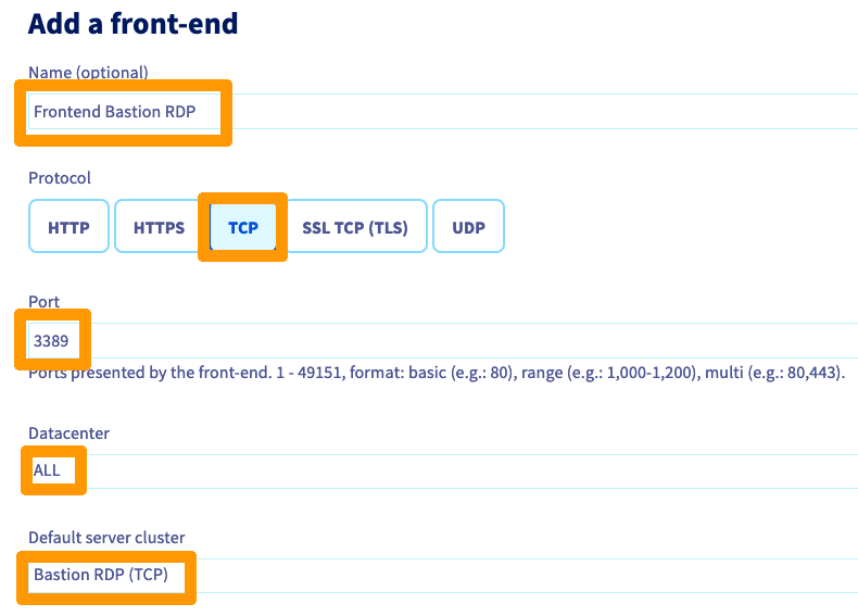 Configure Load Balancer 07