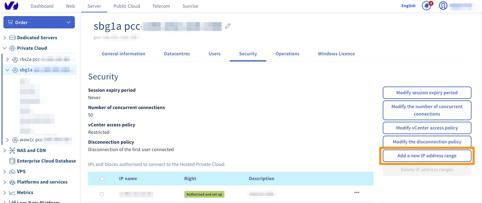 vCenter