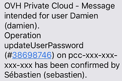 Second SMS