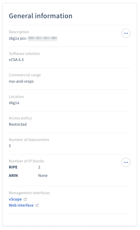 Informações gerais