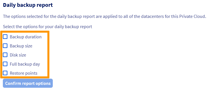 BACKUP