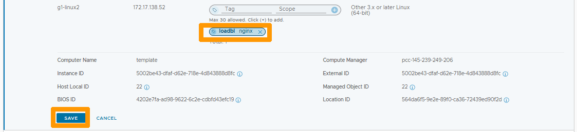 01 Add tag to VM 09