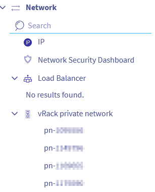 Network vRack